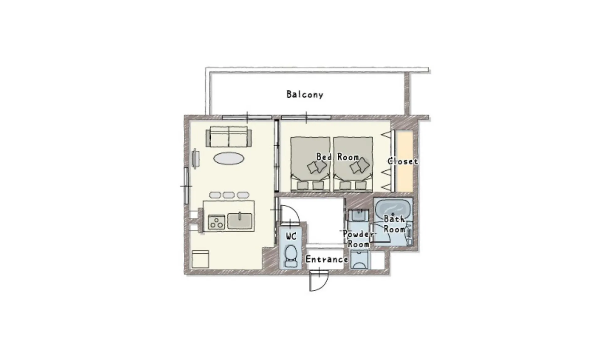 Bon Condominium Umeda 大阪 公寓式酒店